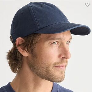 Jcrew Washed canvas baseball cap
